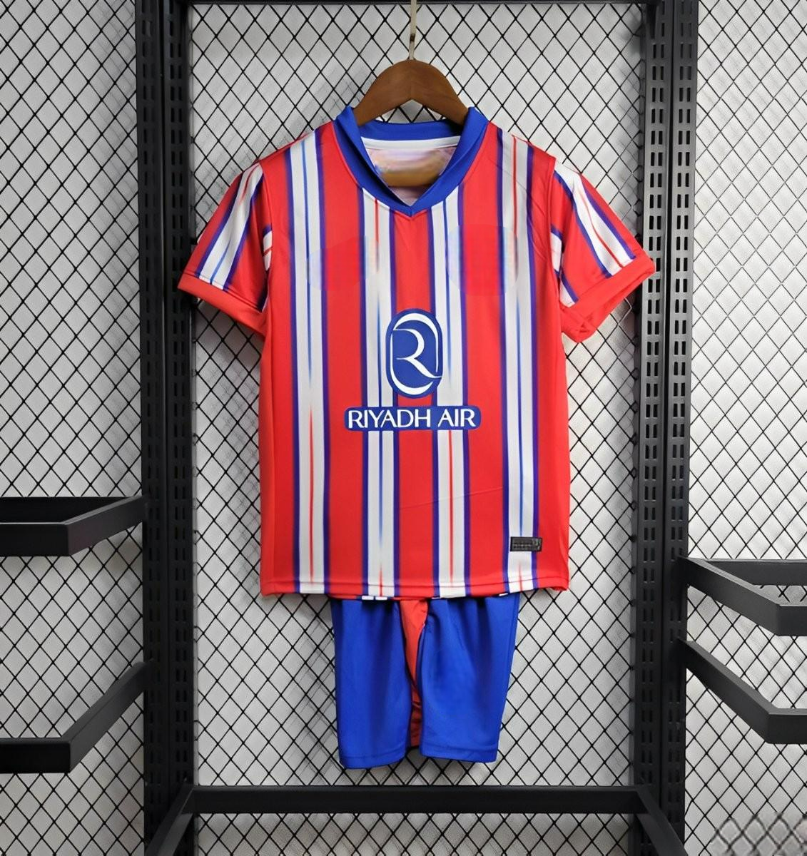 Atlético De Madrid 24-25 Home Children’s Kit Personalizado