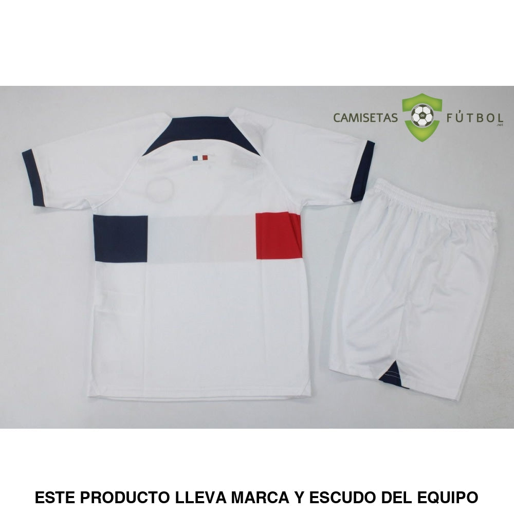 Kit Infantil Psg 23-24 Visitante Personalizado