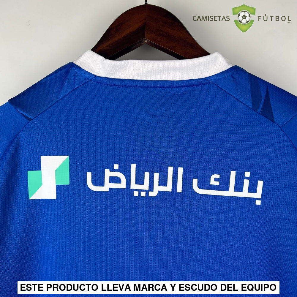 Camiseta Al-Hilal 23-24 Local Parche Especial