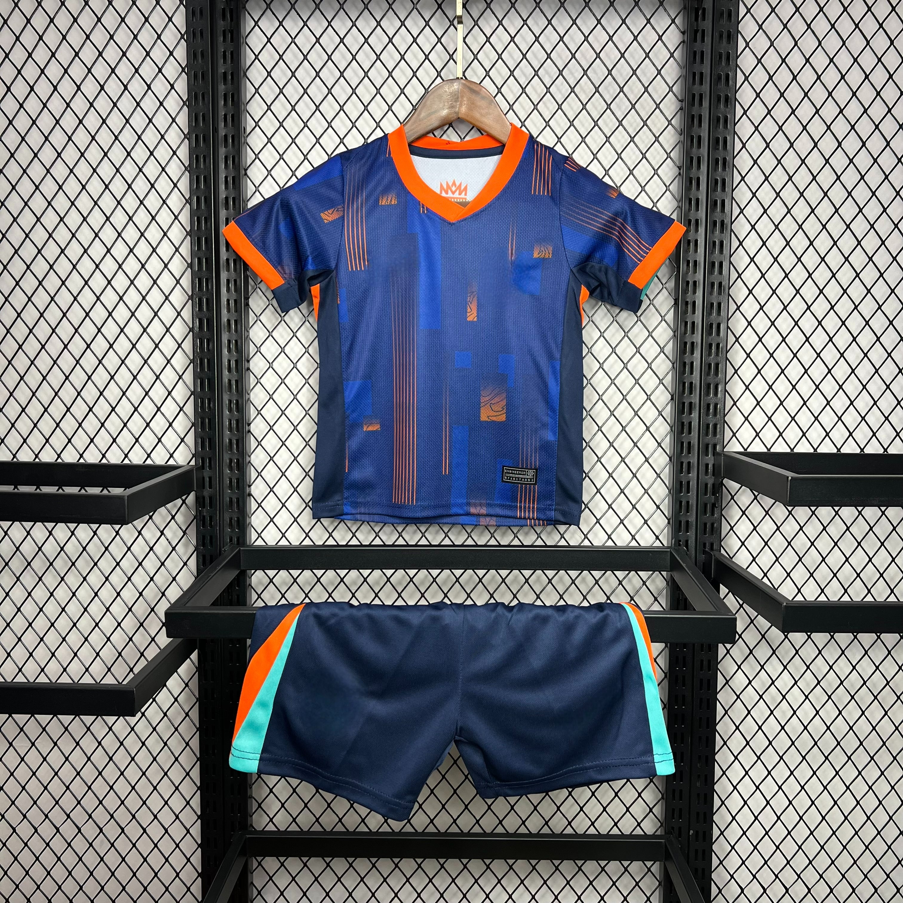 Netherlands 24-25 Away Eurocup 2024 Children’s Kit Personalizado