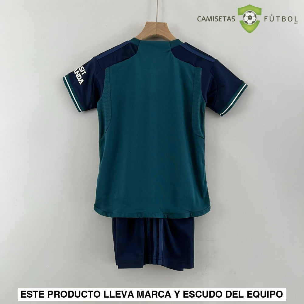Equipación Arsenal 23-24 3ª Equipacion Niño Personalizado