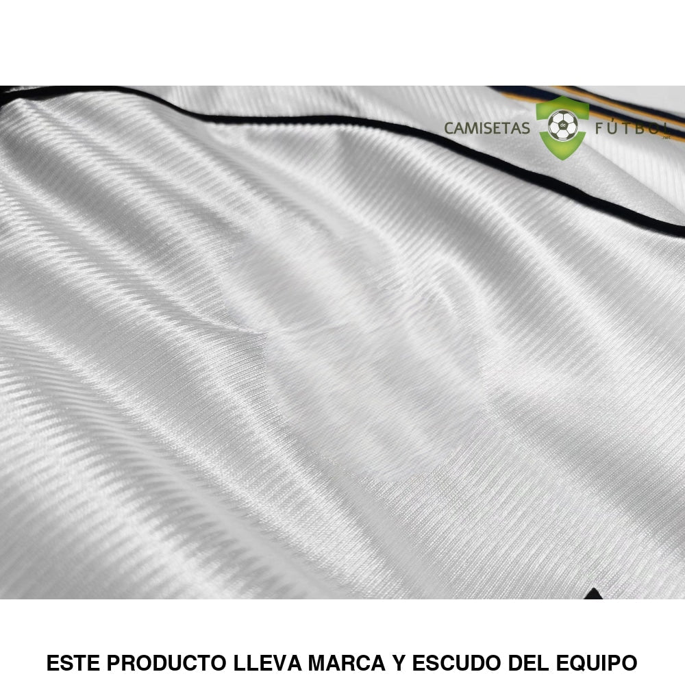 Camiseta Real Madrid 98-00 Local (Versión Retro) Sin Personalización