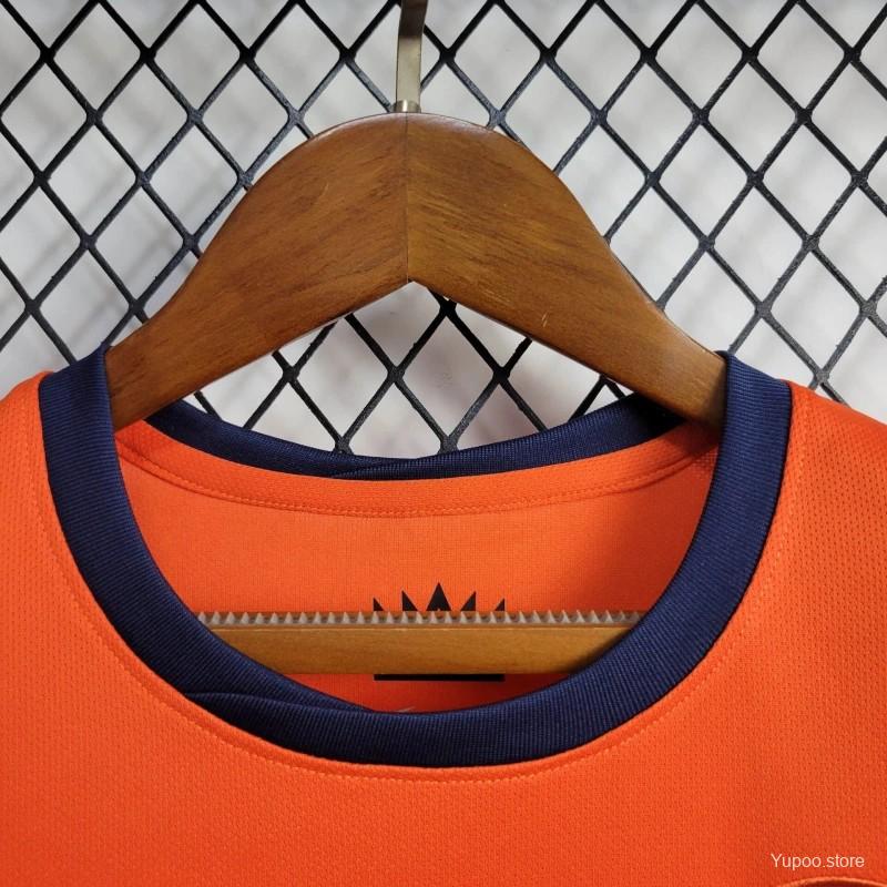 Netherlands 24-25 Home Eurocup 2024 Children’s Kit Personalizado