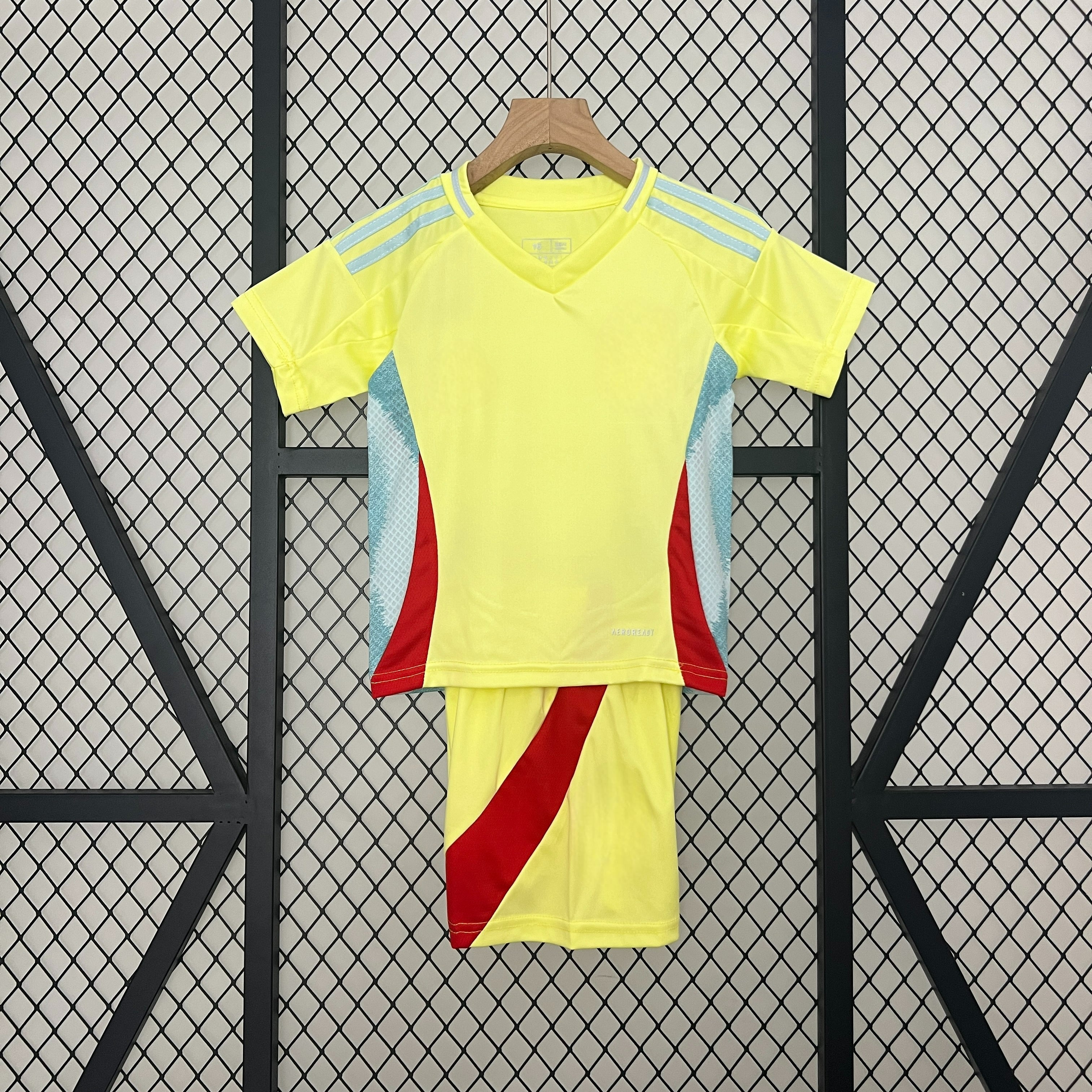 Spain 24-25 Away Eurocup 2024 Children’s Kit Personalizado