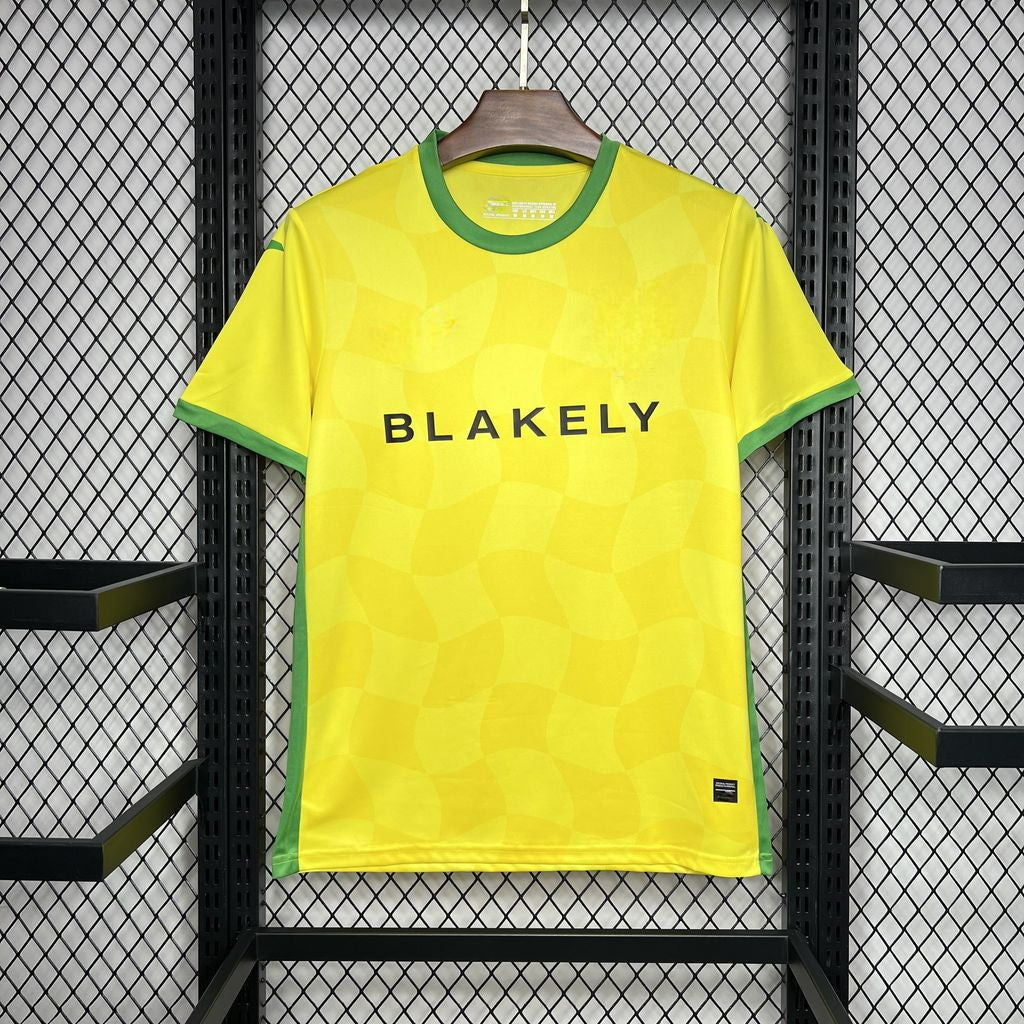 Norwich City 24-25 Home Shirt Camiseta De Futbol