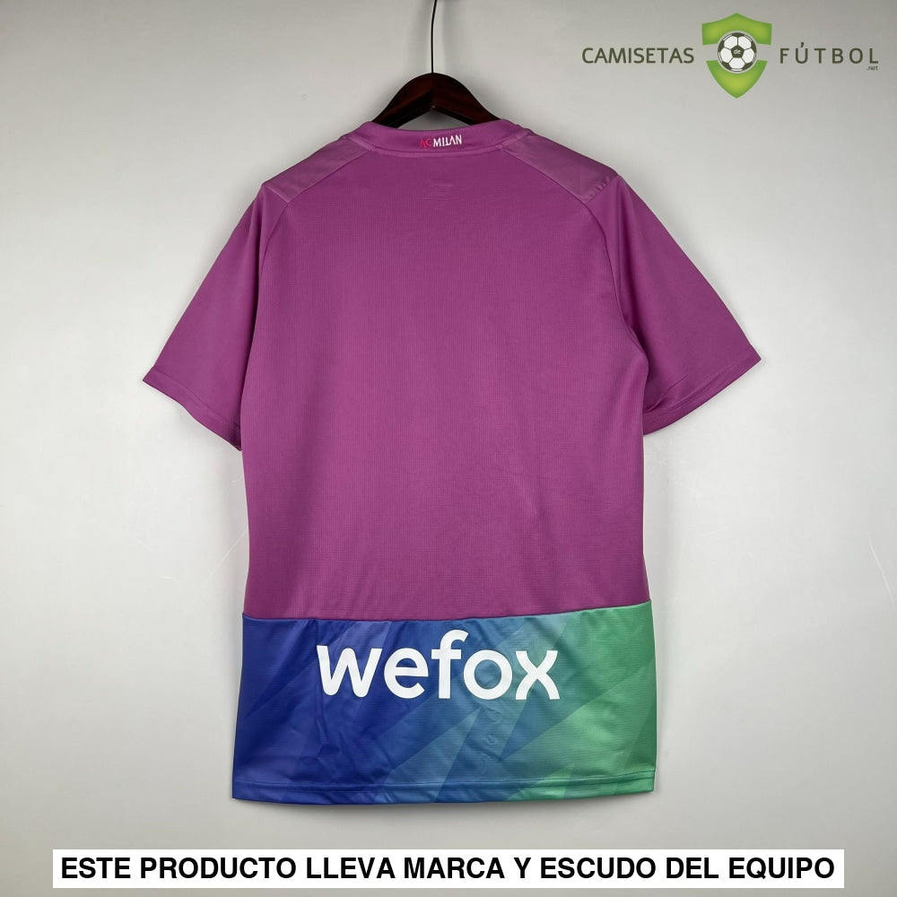 Camiseta Ac Milan 23-24 3ª Equipacion Parche Especial