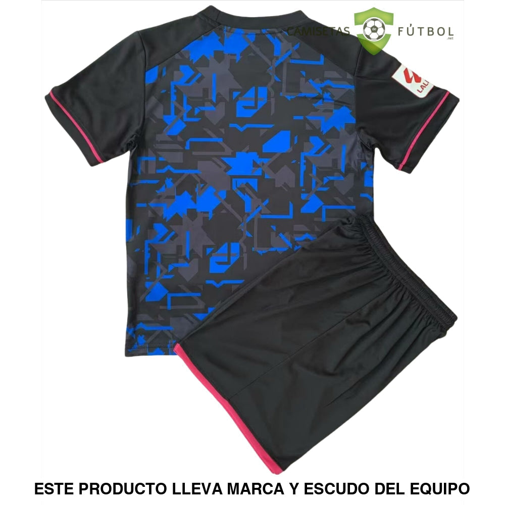 Kit Infantil Sevilla 23-24 3ª Equipación Personalizado