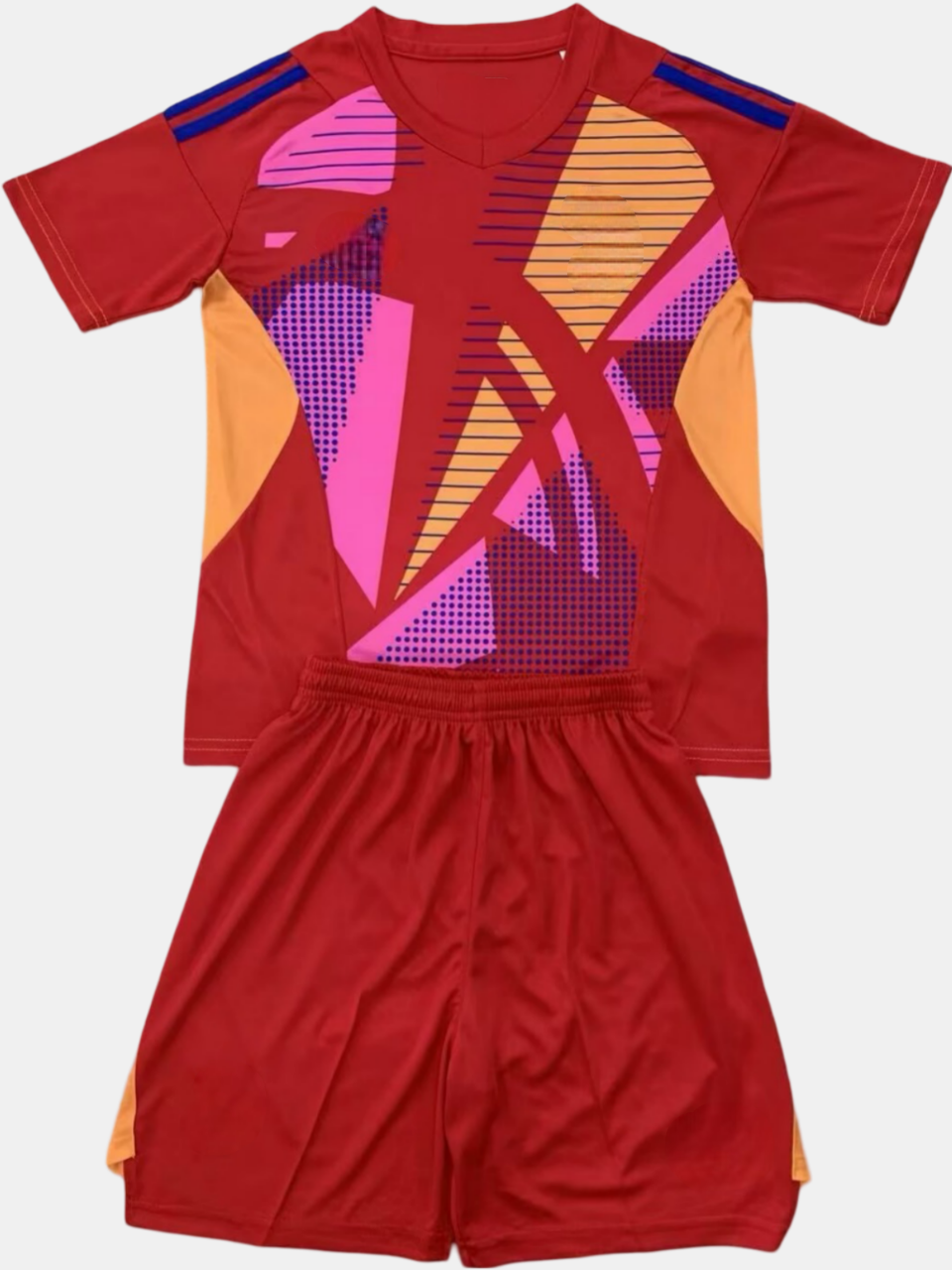 Juventus 24-25 Goalkeeper Red Children’s Kit Personalizado