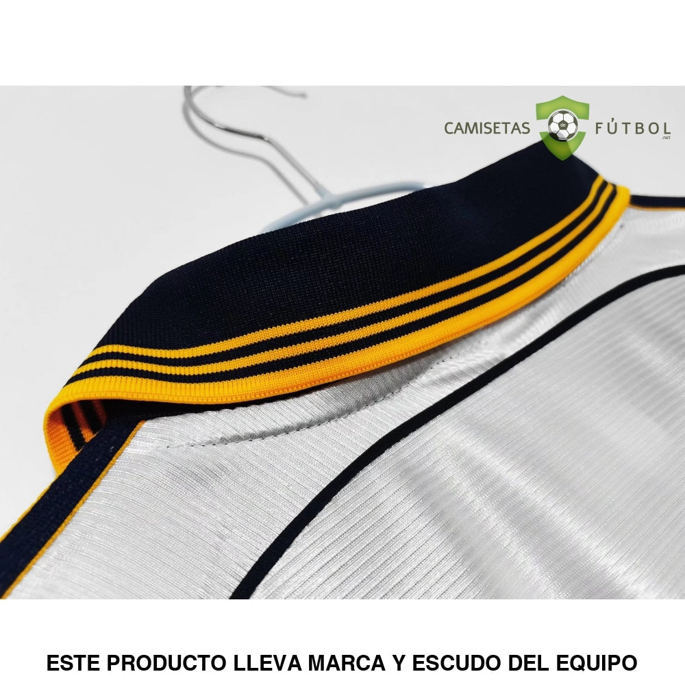 Camiseta Real Madrid 98-00 Local (Versión Retro) Sin Personalización