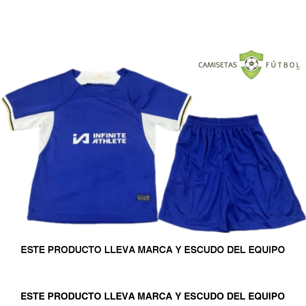 Equipación Chelsea 23-24 Local Niño Personalizado