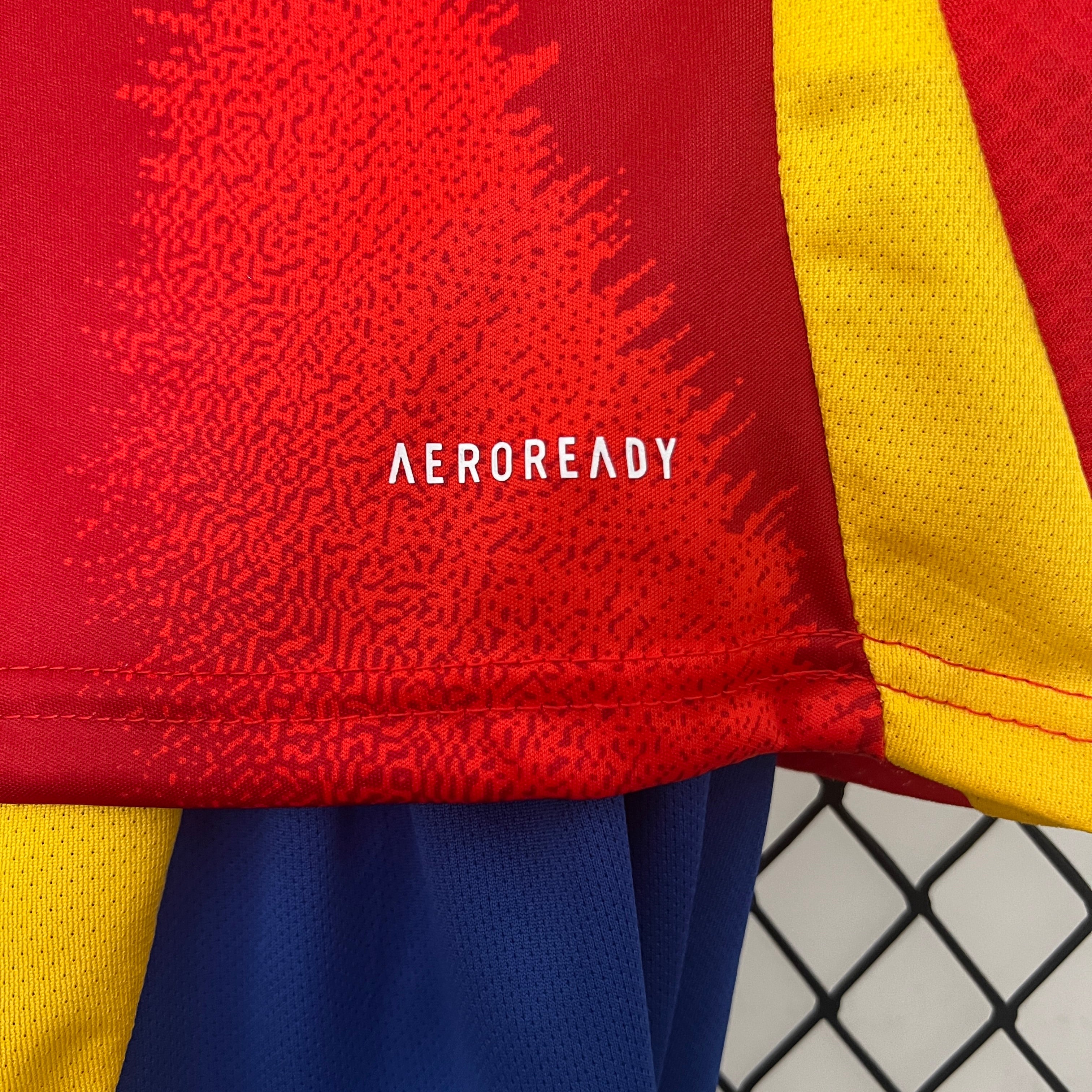 Spain 24-25 Home Eurocup 2024 Children’s Kit Personalizado