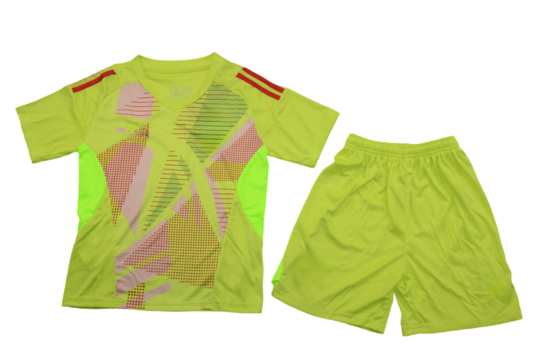 Argentina 24-25 Goalkeeper Green Children’s Kit Personalizado