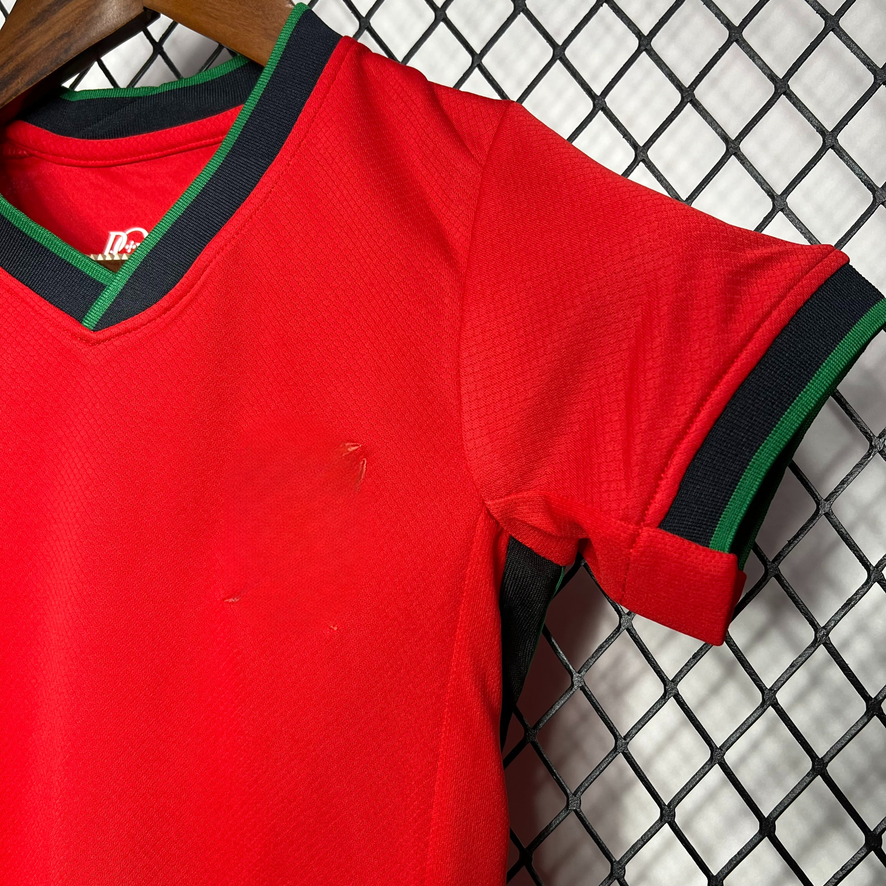 Portugal 24-25 Home Eurocup 2024 Children’s Kit Personalizado