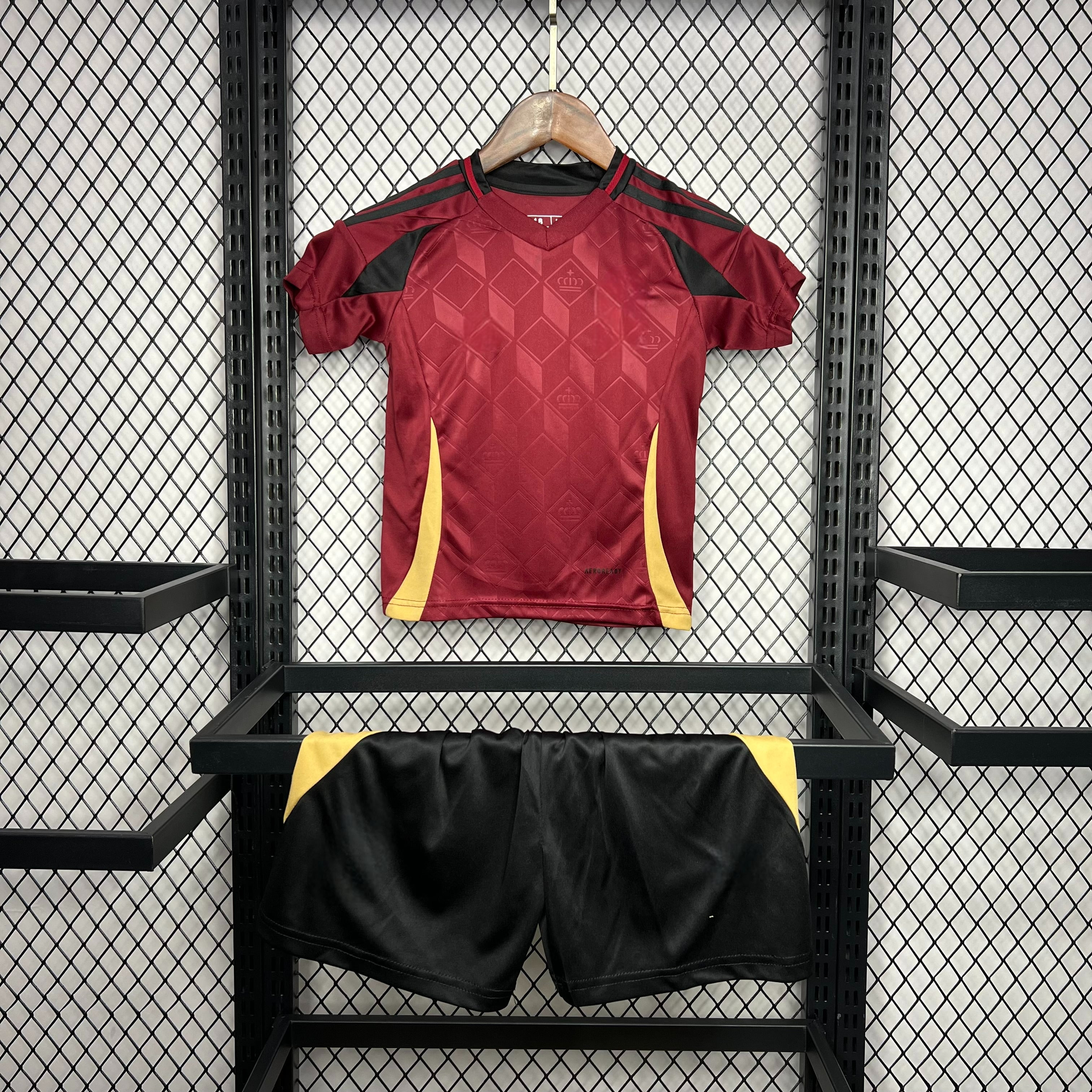Belgium 24-25 Home Eurocup 2024 Children’s Kit Personalizado