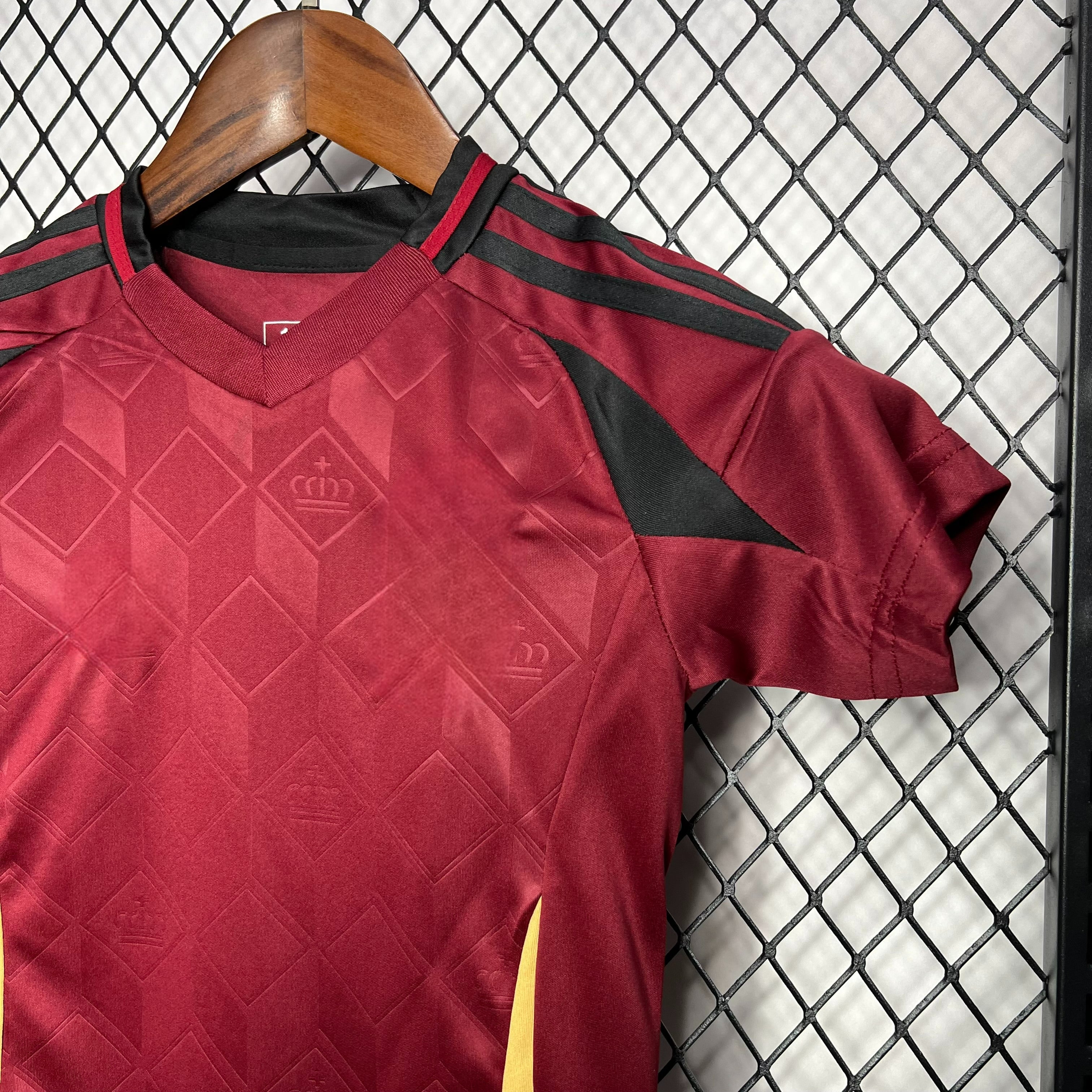 Belgium 24-25 Home Eurocup 2024 Children’s Kit Personalizado