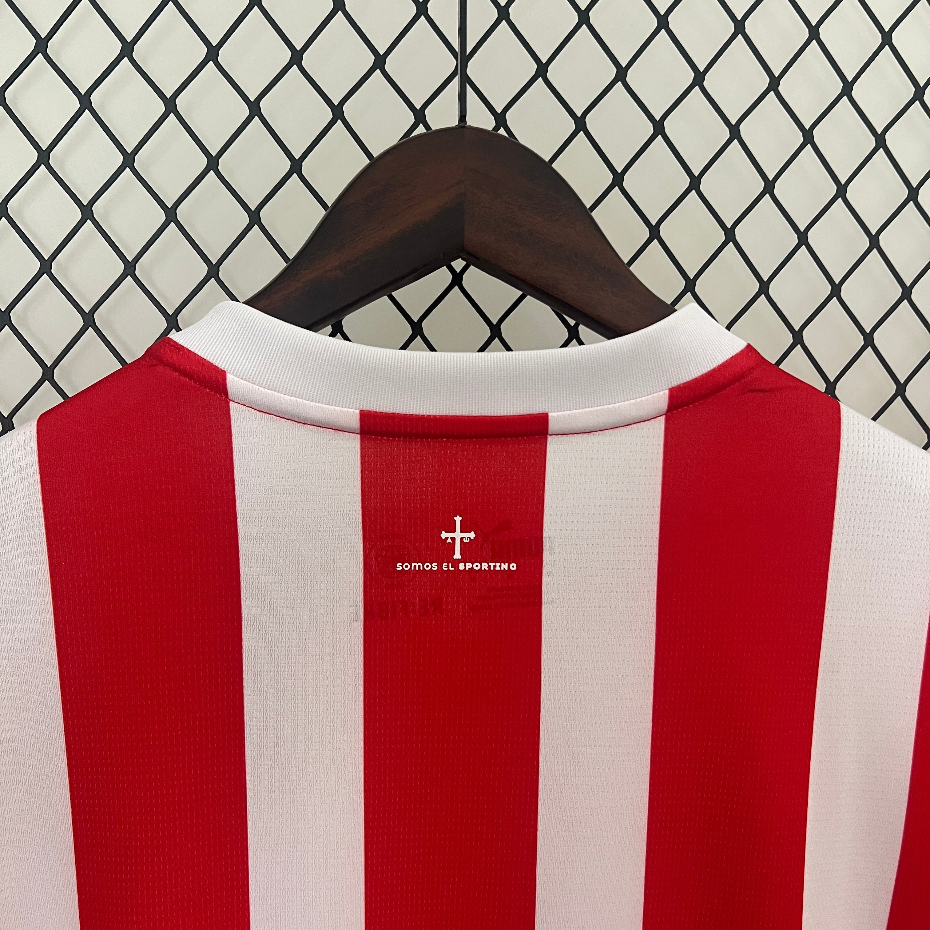 Sporting De Gijón 24-25 Home Shirt Camiseta Futbol