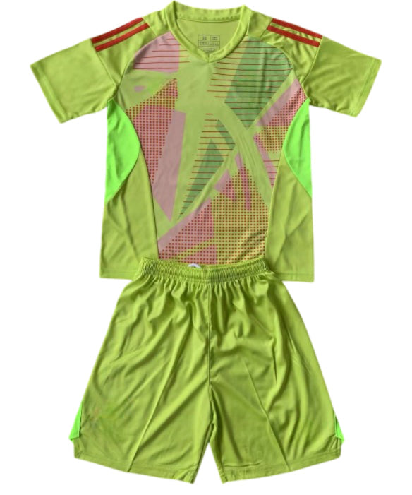 Argentina 24-25 Goalkeeper Green Children’s Kit Personalizado