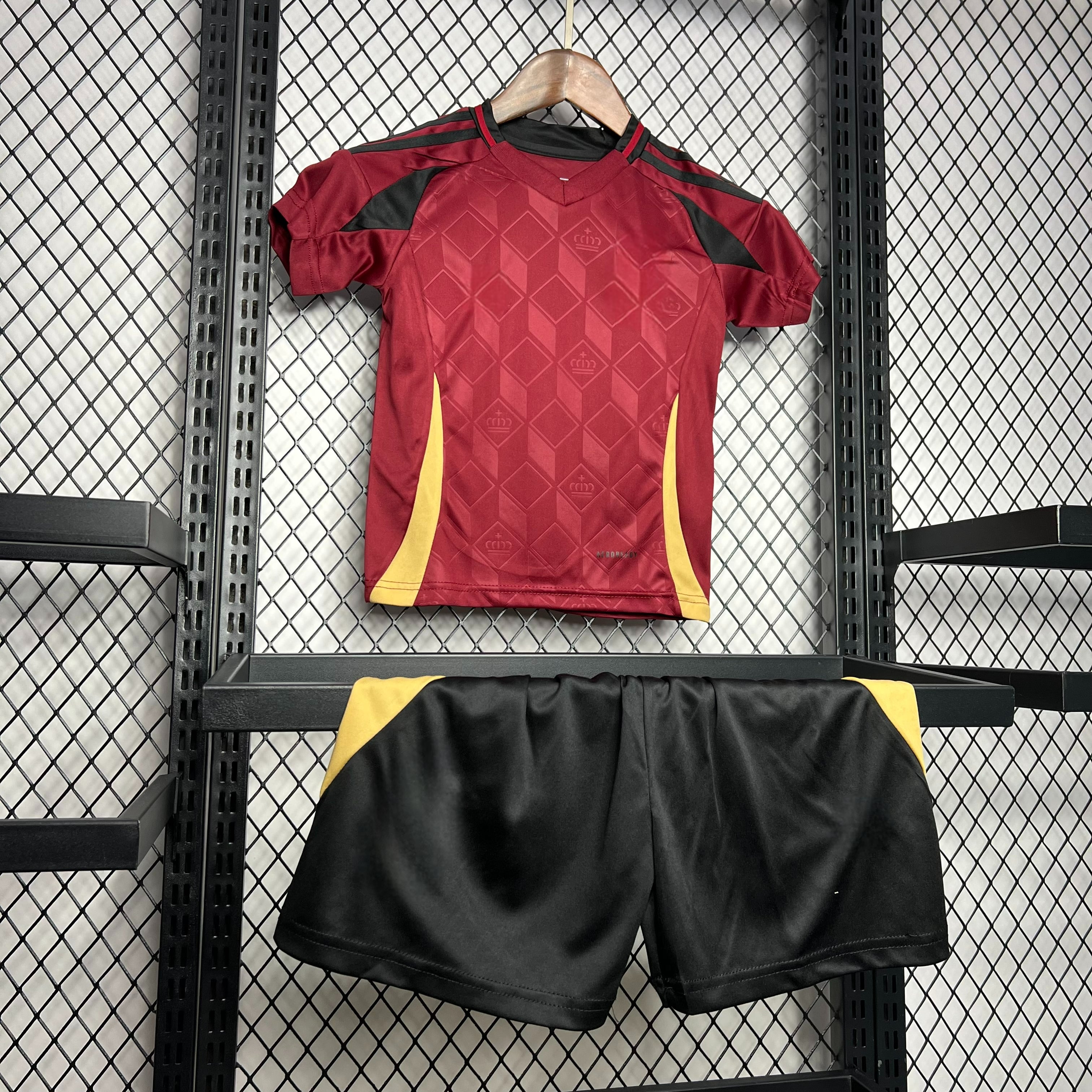 Belgium 24-25 Home Eurocup 2024 Children’s Kit Personalizado