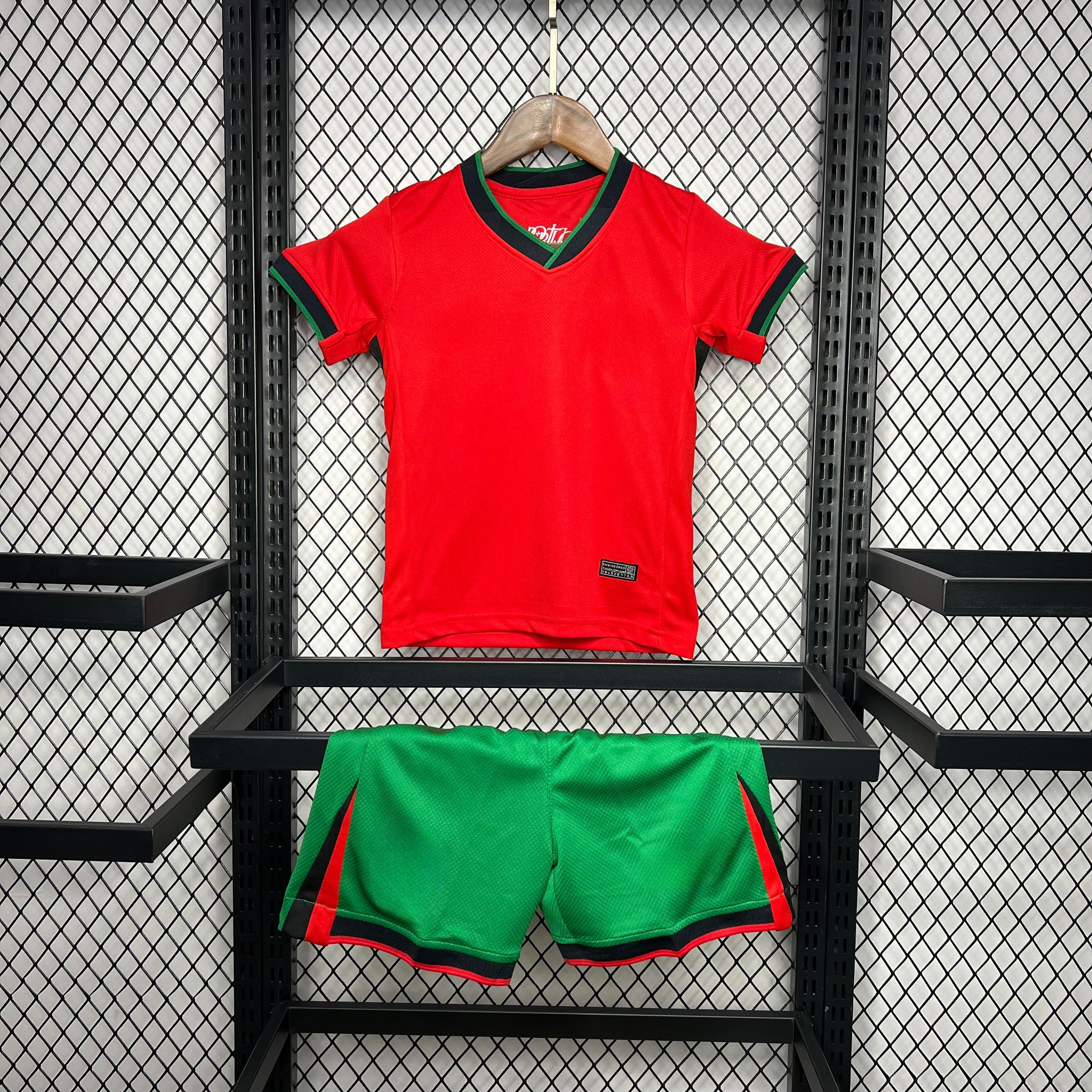 Portugal 24-25 Home Eurocup 2024 Children’s Kit Personalizado