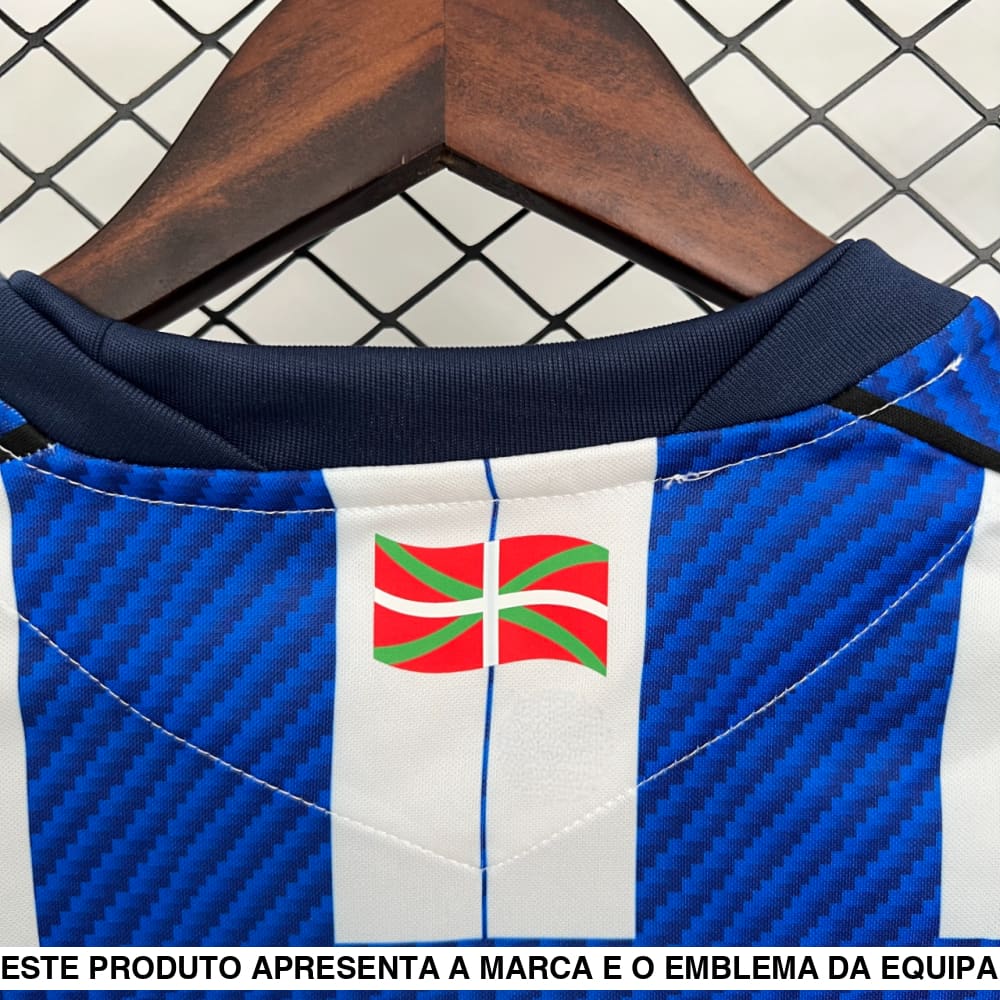 Camisola Real Sociedad 25-26 Principal Camiseta Fan