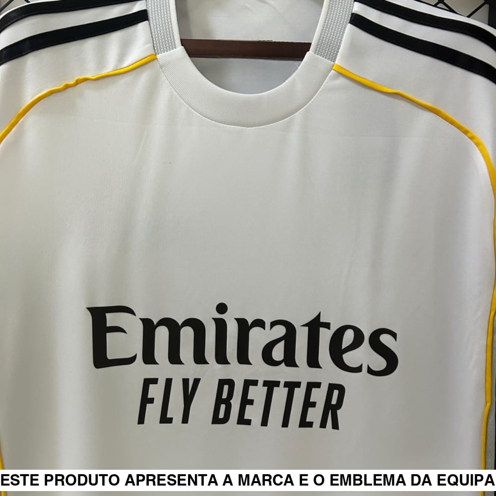 Camisola RM 25 26 Principal Camiseta Fan