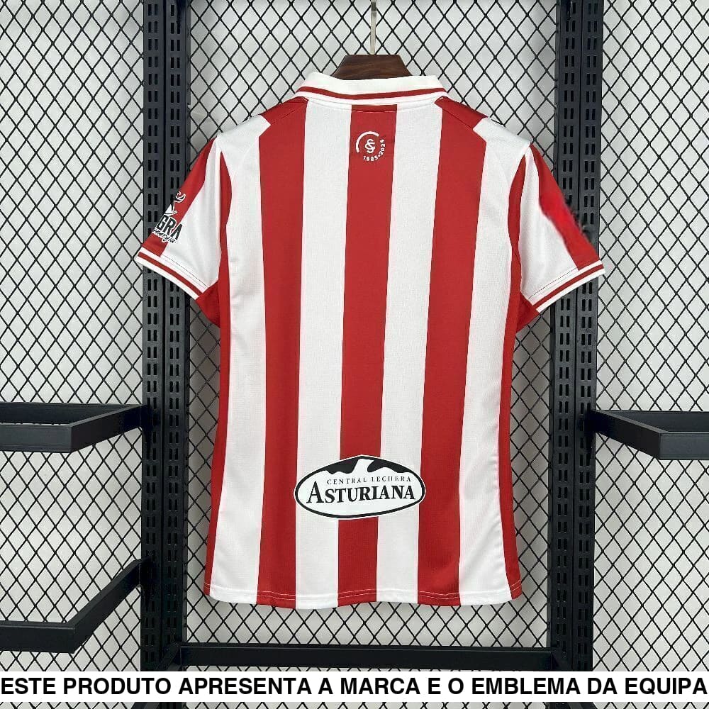 Camisola Sporting de Gijón 25-26 Principal Camiseta Fan