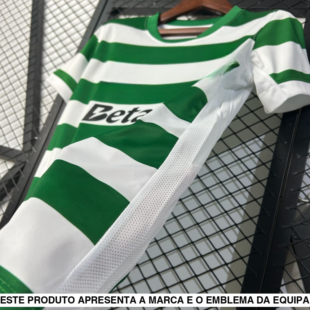 Camisola Sporting Portugal 25-26 Principal Feminina Camiseta Femenina