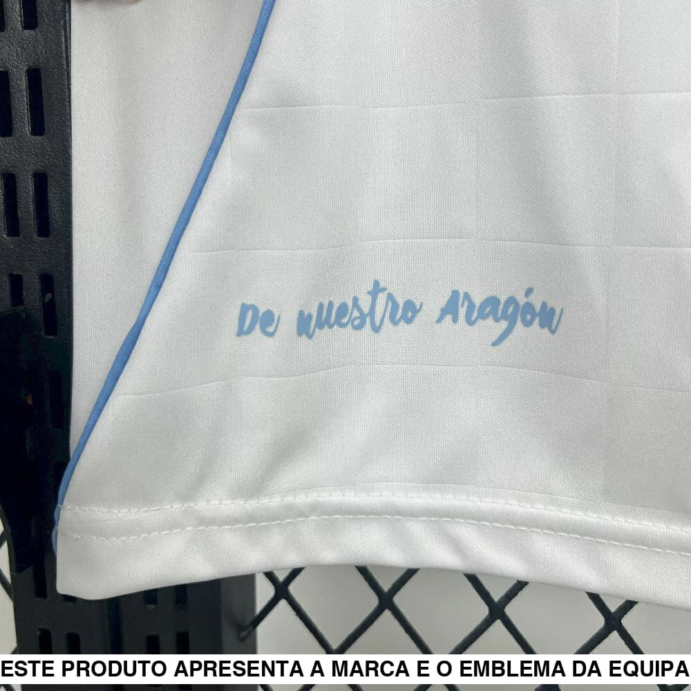 Camisola Zaragoza 25-26 Principal Camiseta Fan