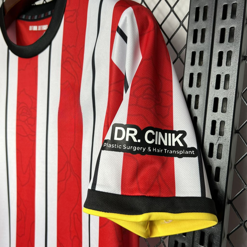 Sheffield United 24-25 Home Shirt Camiseta De Futbol