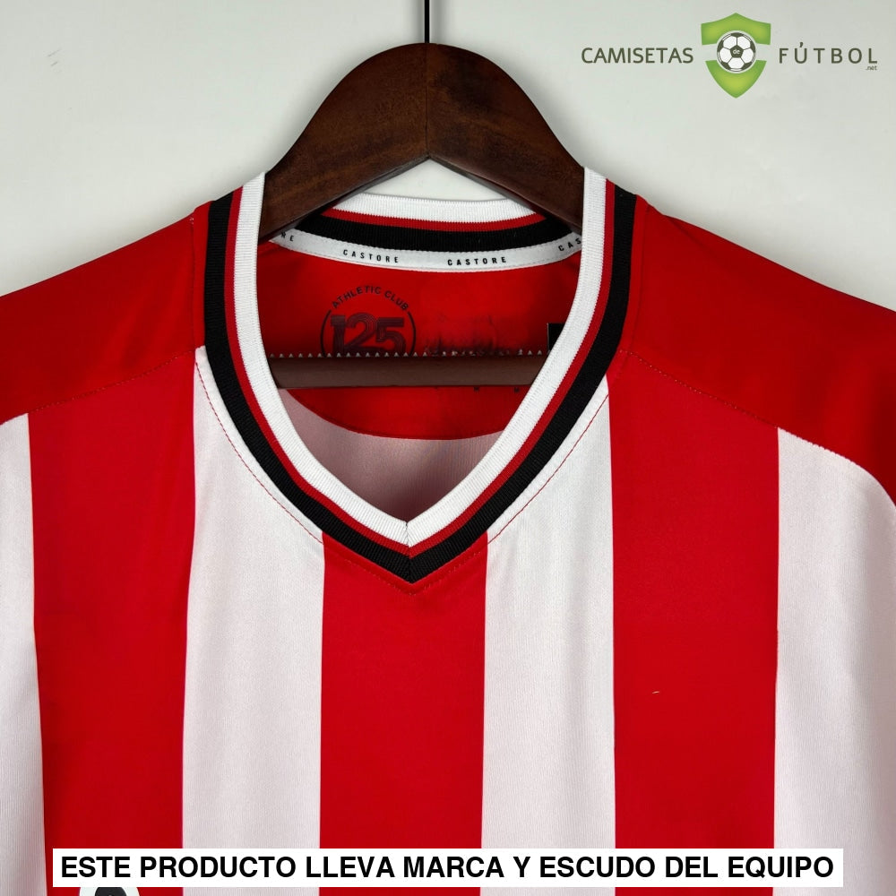 Camiseta Athletic De Bilbao 23-24 Local Personalizado