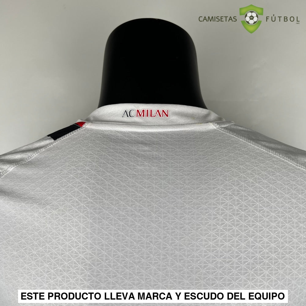 Camiseta Ac Milan 23-24 Visitante (Player Version) Parche Especial