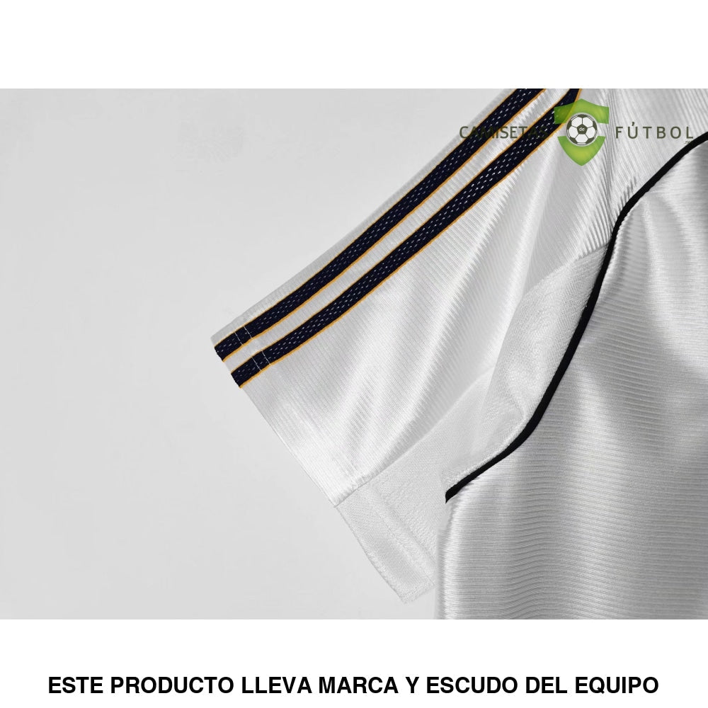 Camiseta Real Madrid 98-00 Local (Versión Retro) Sin Personalización