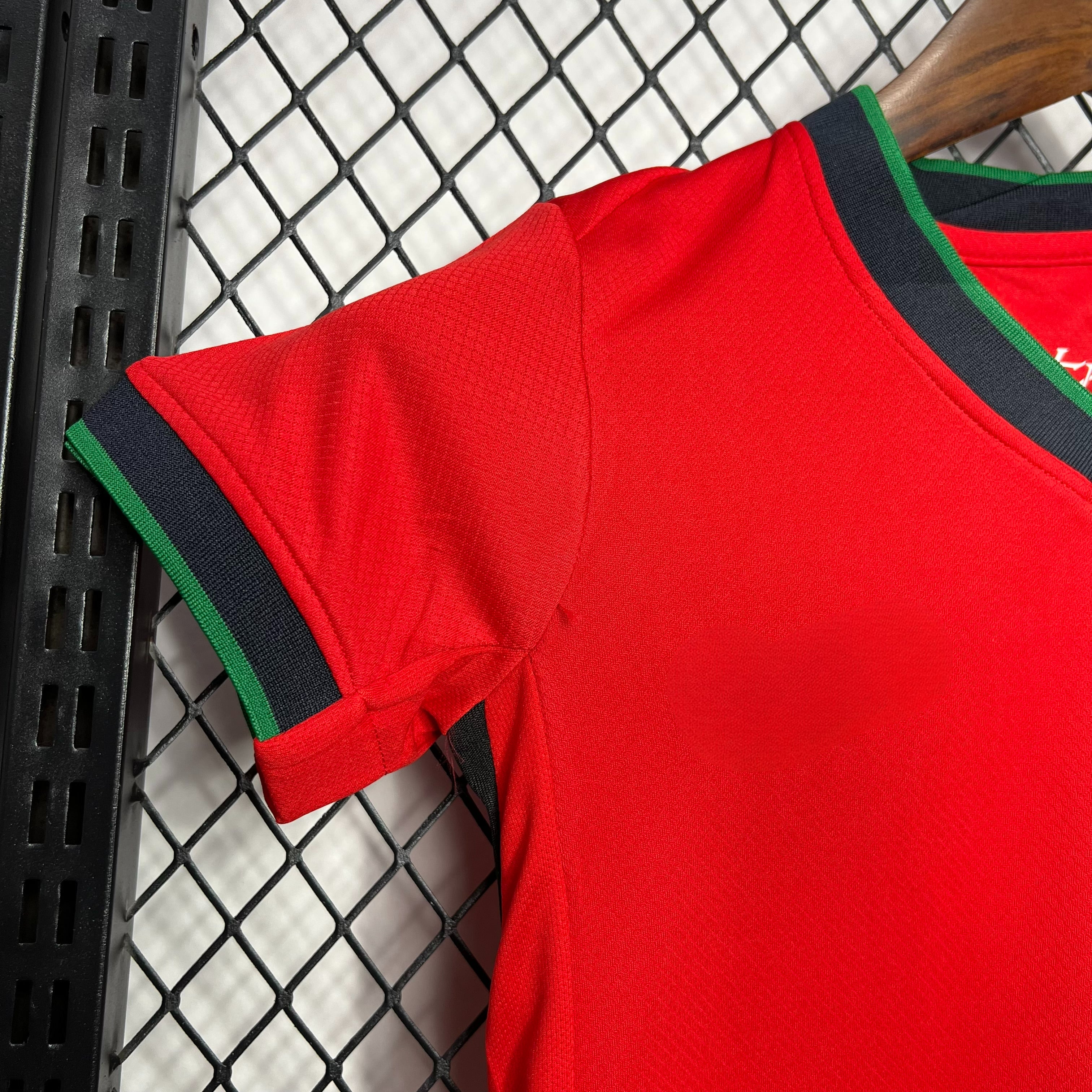Portugal 24-25 Home Eurocup 2024 Children’s Kit Personalizado