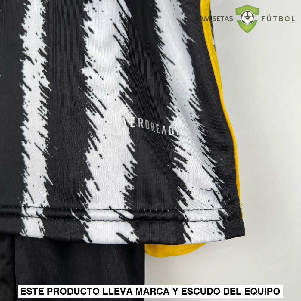 Kit Infantil Juventus 23-24 Local Personalizado
