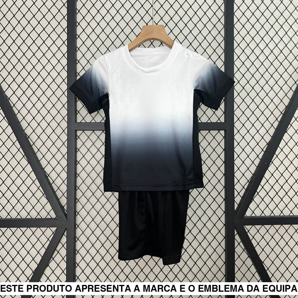 Equipamento Infantil Corinthians 24 25 Principal, Equipación Niño