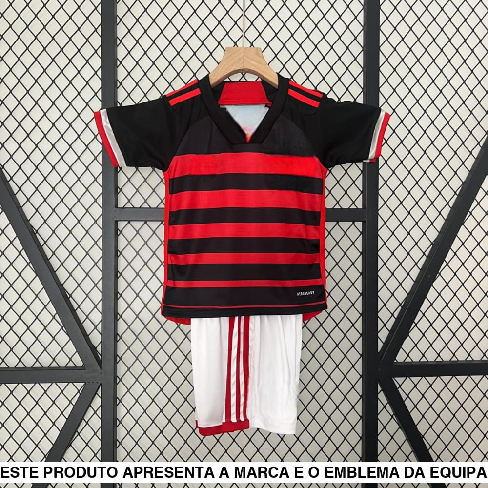 Equipamento Infantil Flamengo 24 25 Principal, Equipación Niño