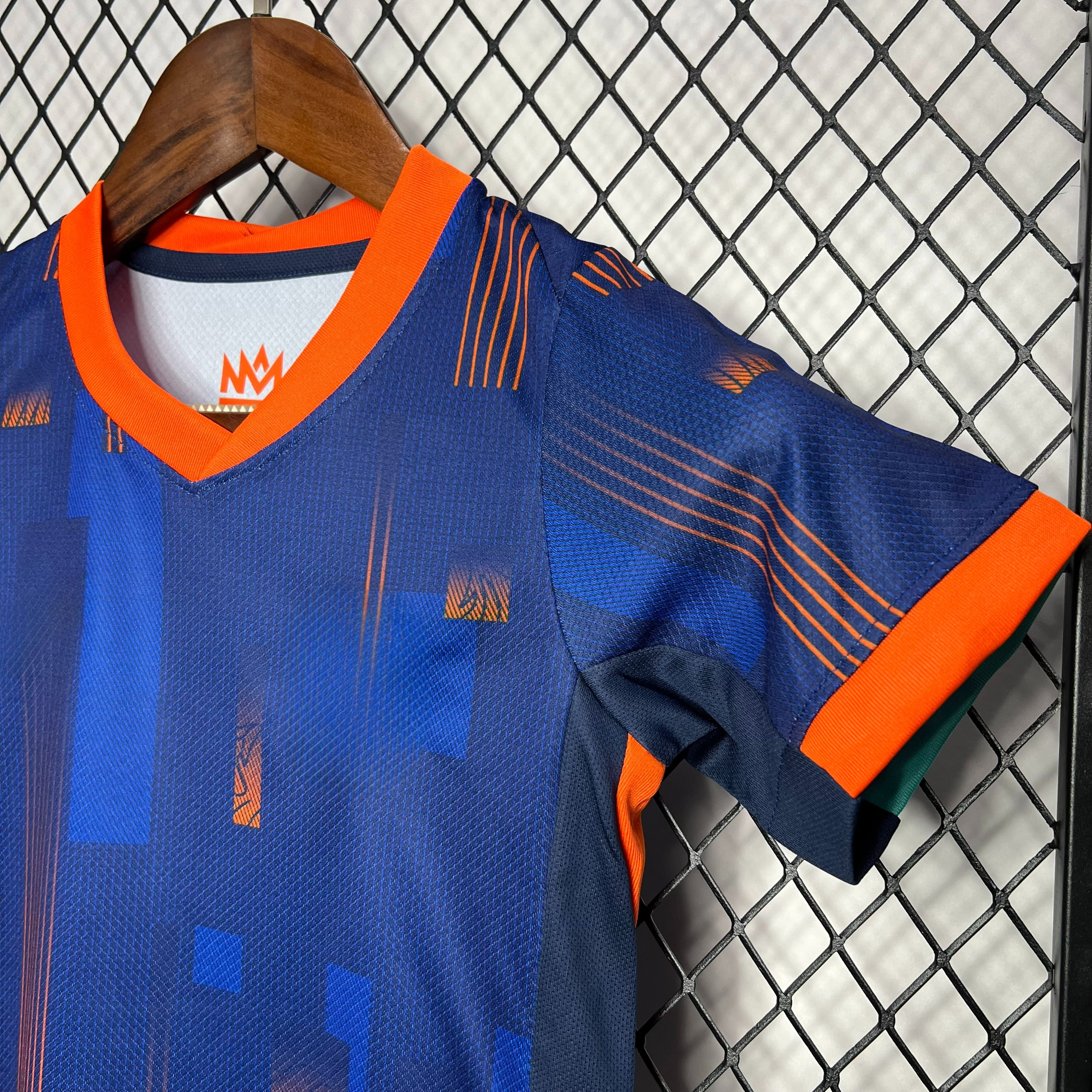 Netherlands 24-25 Away Eurocup 2024 Children’s Kit Personalizado
