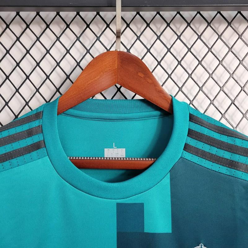 R.m. 17-18 Third Kit (Retro) Long Sleeve Shirt Camiseta De Futbol