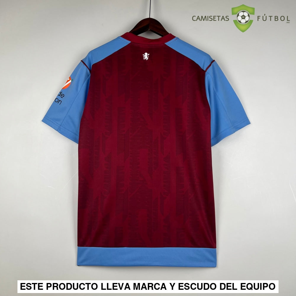 Camiseta Aston Villa 23-24 Local Personalizado