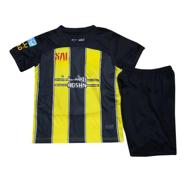 Al - Ittihad 23 - 24 Home Children’s Kit Personalizado
