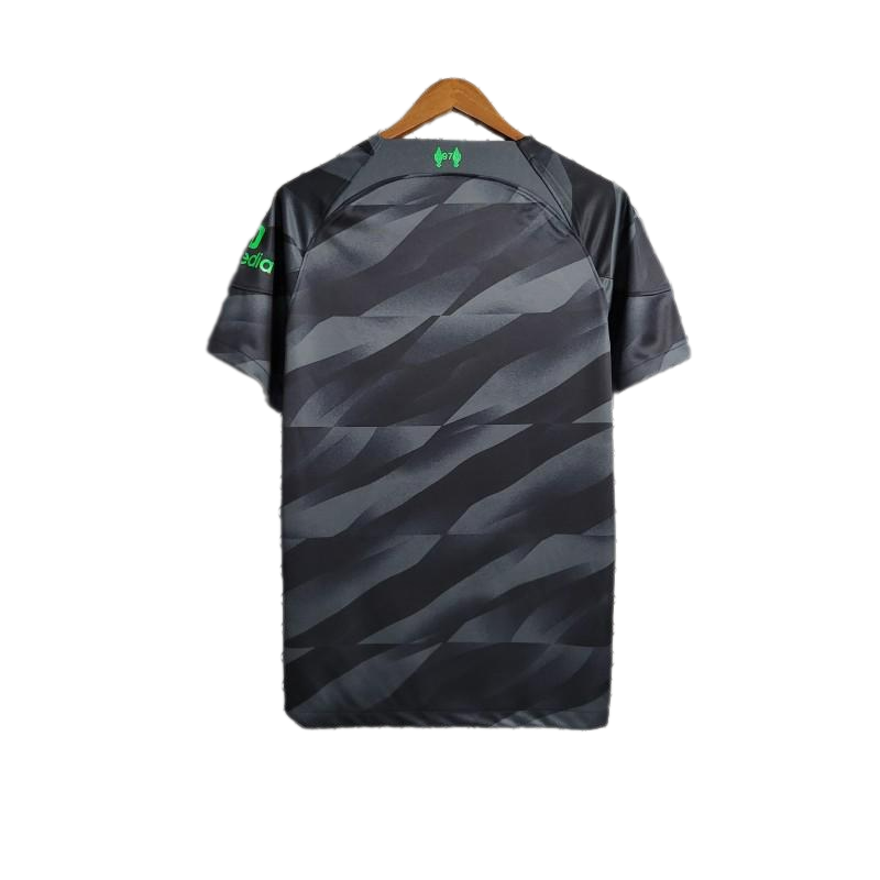 Liverpool 23 - 24 Goalkeeper Black Shirt Camiseta De Futbol