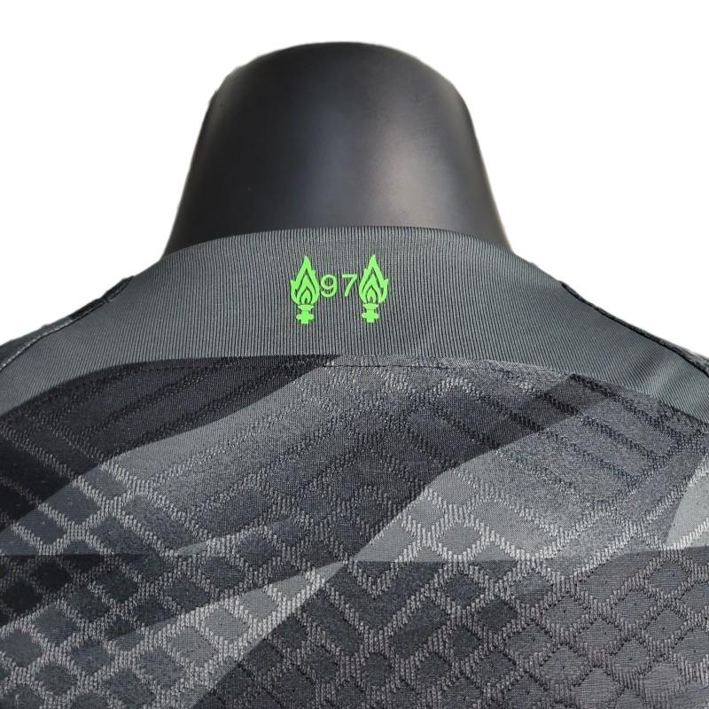 Liverpool 23 - 24 Goalkeeper Black (Player Version) Shirt Camiseta De Futbol