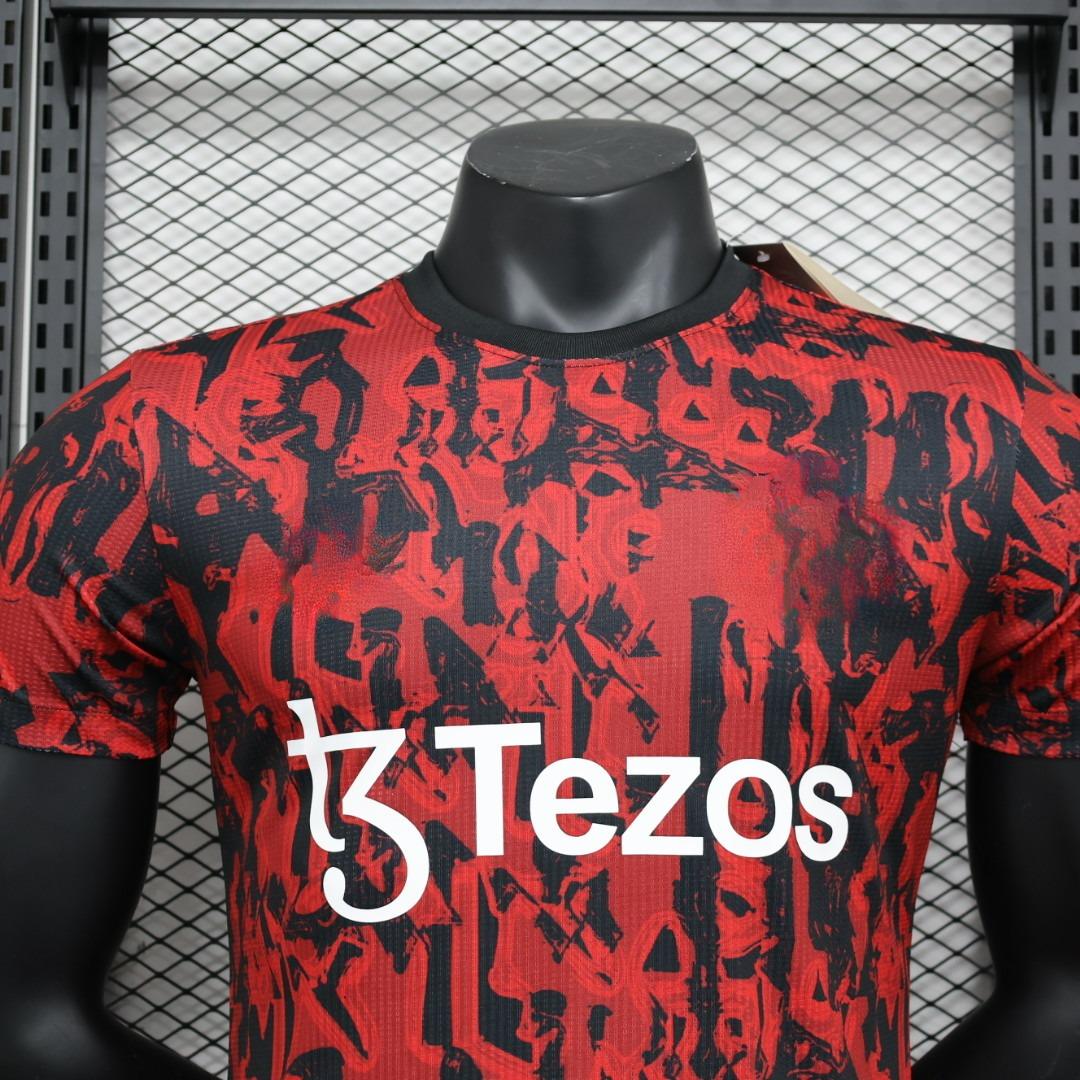 Manchester United 23 - 24 Pre - Match Red (Player Version) Shirt Camiseta De Futbol