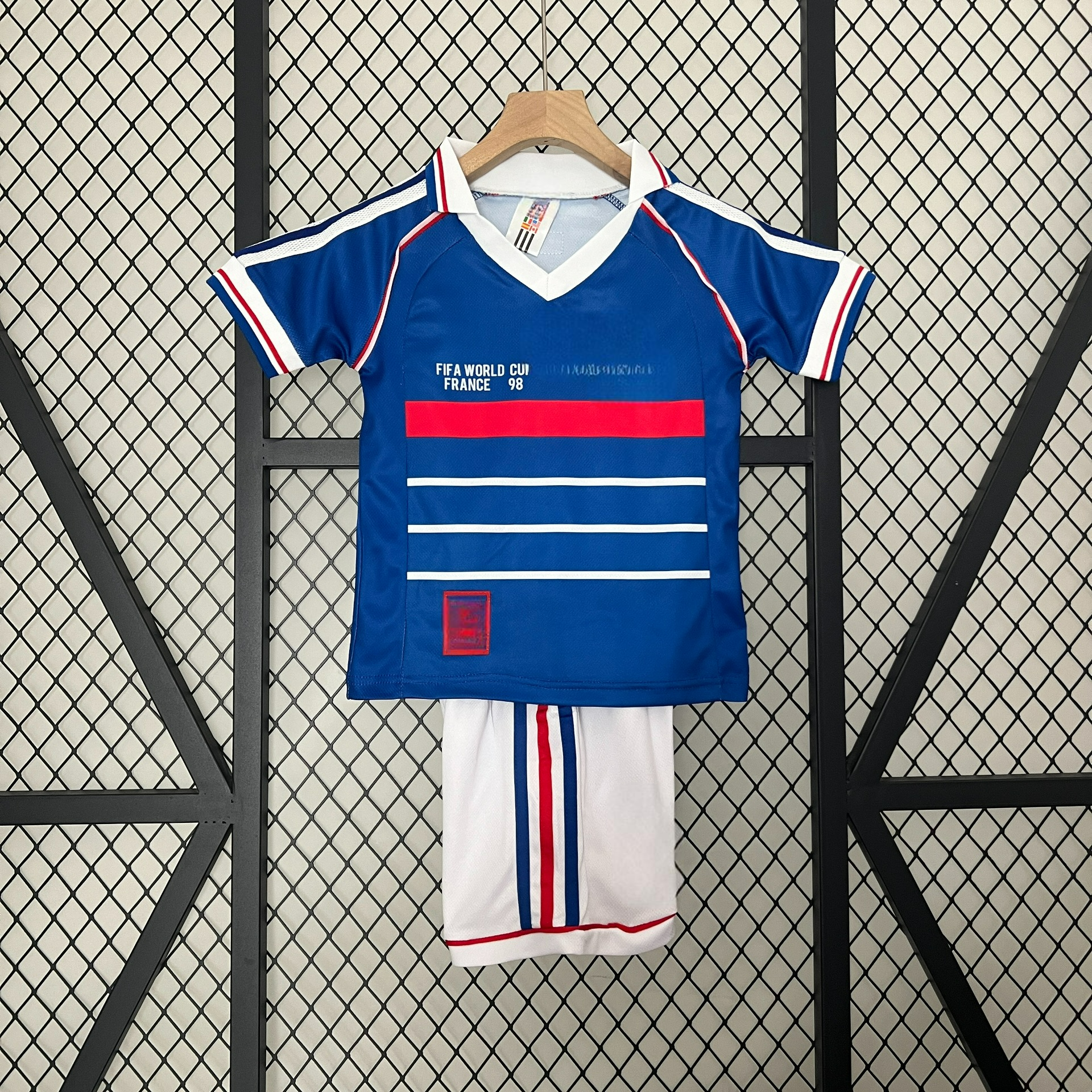 France 98 - 99 Home (Retro) Children’s Kit Personalizado