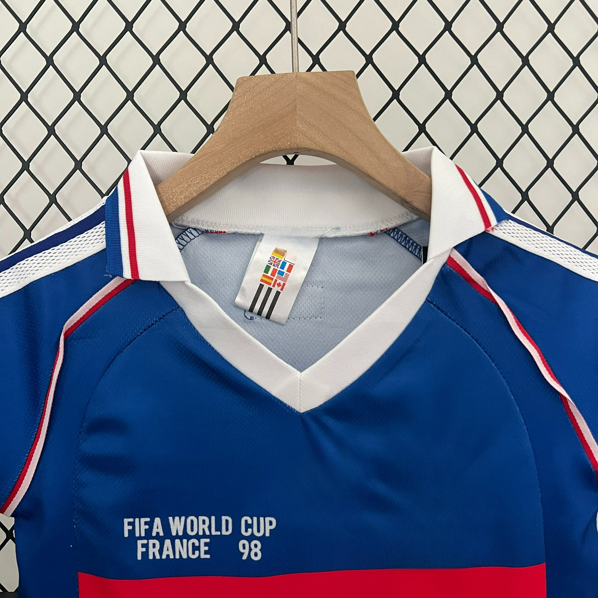 France 98 - 99 Home (Retro) Children’s Kit Personalizado