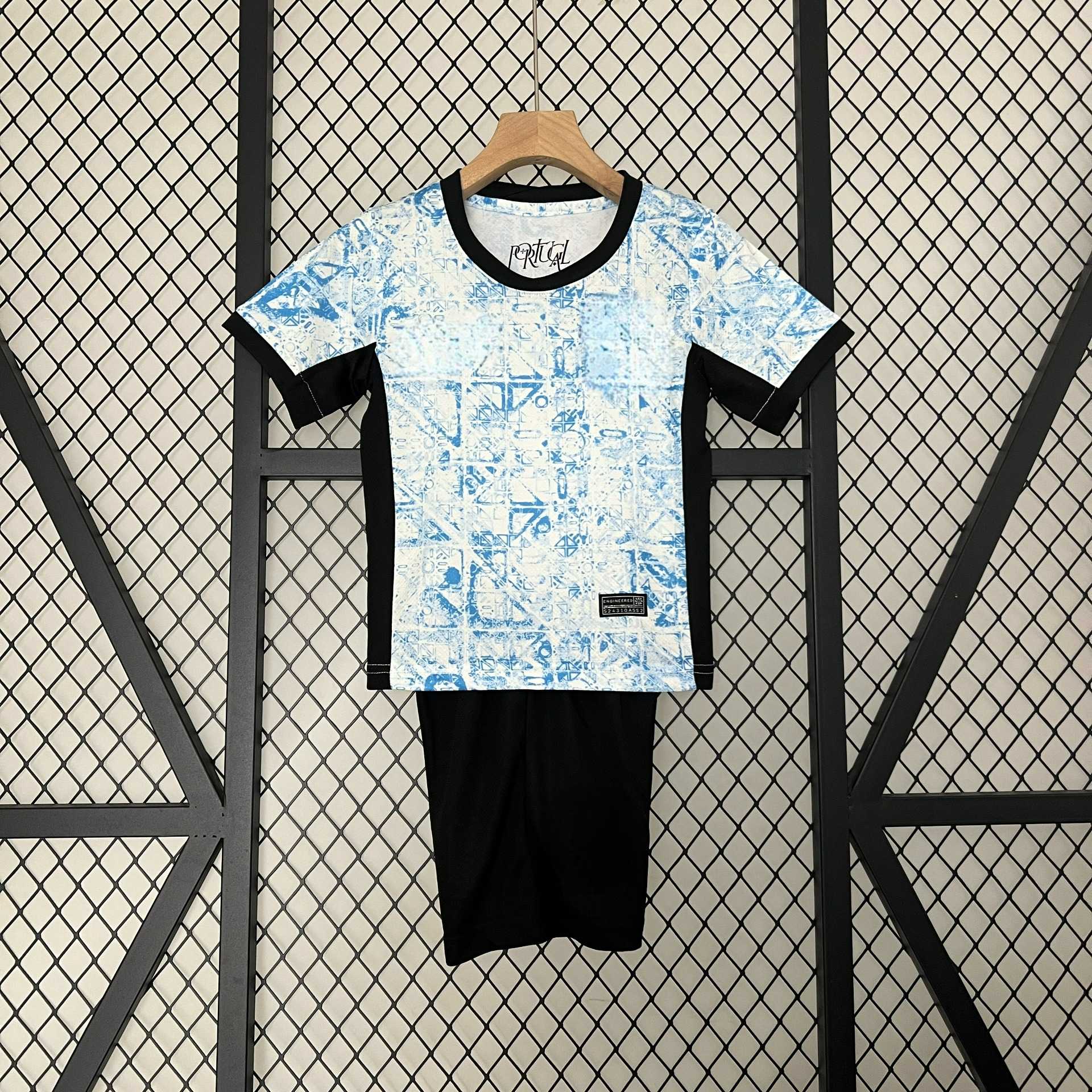 Portugal 24 - 25 Away Uefa Euro 2024 Children’s Kit Personalizado