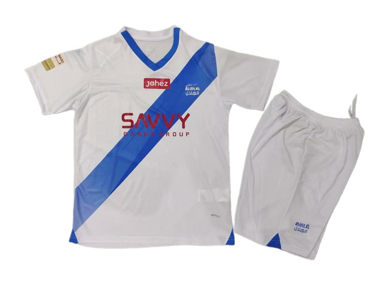 Al-Hilal 23-24 Away Children’s Kit Personalizado