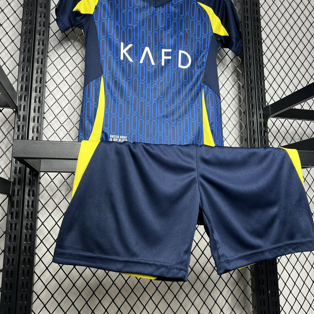 Al-Nassr 24-25 Away Children’s Kit Personalizado