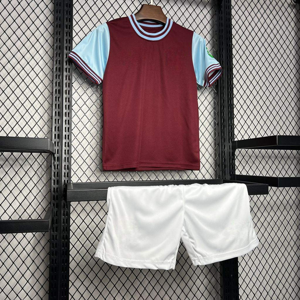 West Ham 24-25 Home Children’s Kit Personalizado
