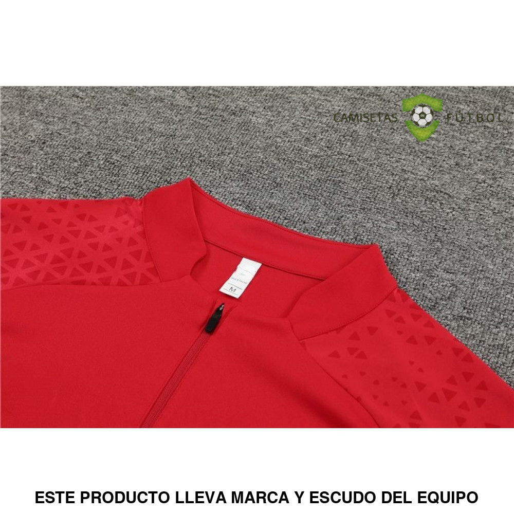 Chandal Ac Milan 23-24 Media Cremallera Modelo 5 Ropa Deportiva